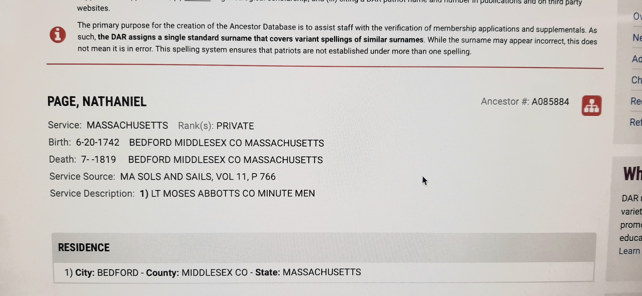 Daughters of The American Revolution